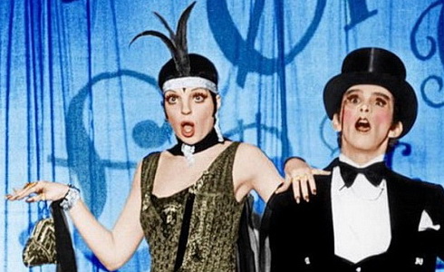 Liza Minnelliová a Joel Grey (Kabaret)