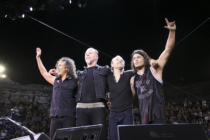 Metallica – koncert v Nimes