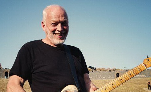 David Gilmour v Pompejích