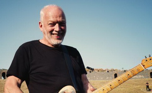 David Gilmour v Pompejích