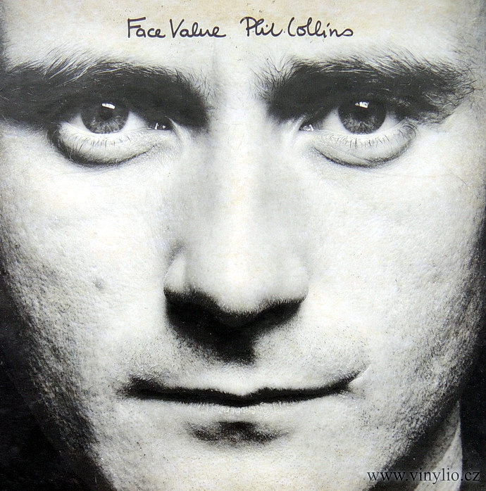 Phil Collins - Face Value (Přebal alba)