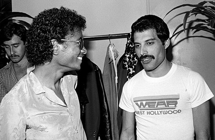 Michael Jackson a Freddie Mercury (Freddie Mercury: Pbh)