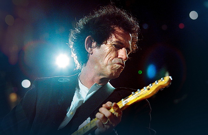 Keith Richards, ivot s kytarou