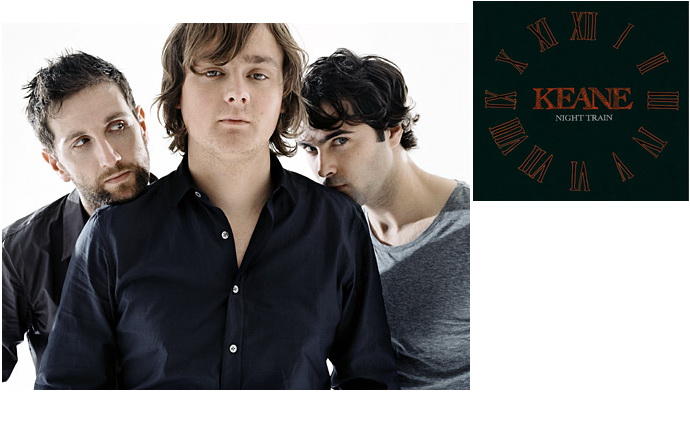 Keane + přebal CD Night Train