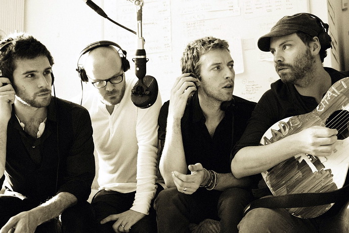 Coldplay ve studiu