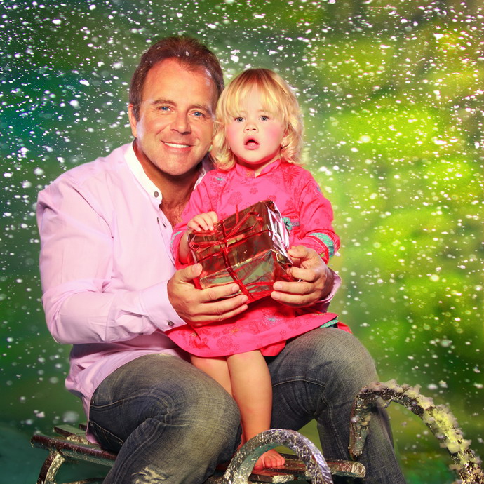 Jakub Smolík s dcerou