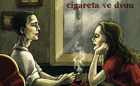Přebal CD Cigareta ve dvou