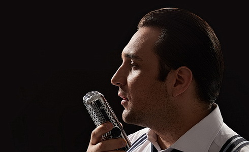 Adam Plachetka při křtu CD Impossible Dream