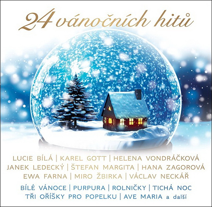 Přebal alba 24 vánočních hitů