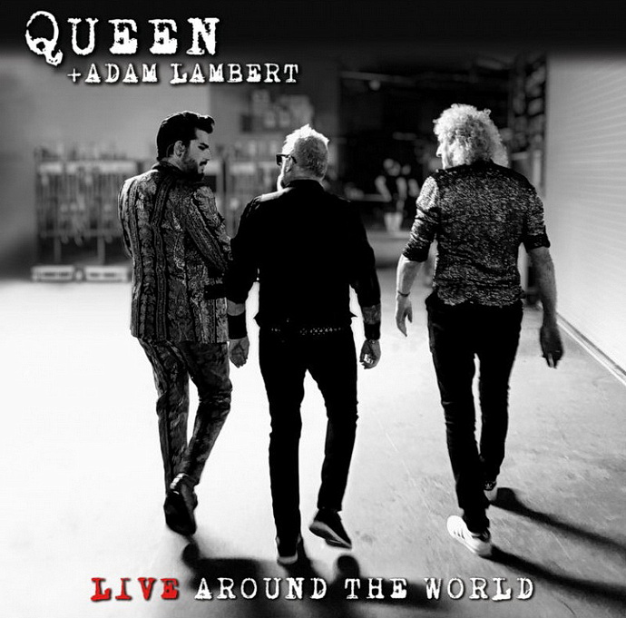 Přebal alba Queen: Live Around The World (Adam Lambert)