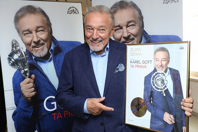 Karel Gott v Malostranské besedě