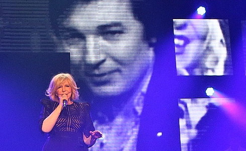 Hana Zagorová památce Karla Gotta v Lucerně
