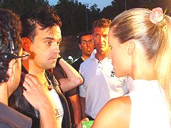 Robbie Williams a Ivanka Trumpov ml.