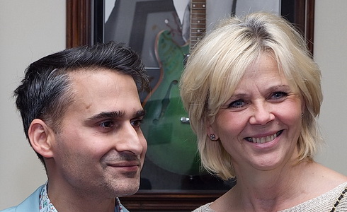 Radek Banga a Eva Pavlová (Foto: Radek Tupý)