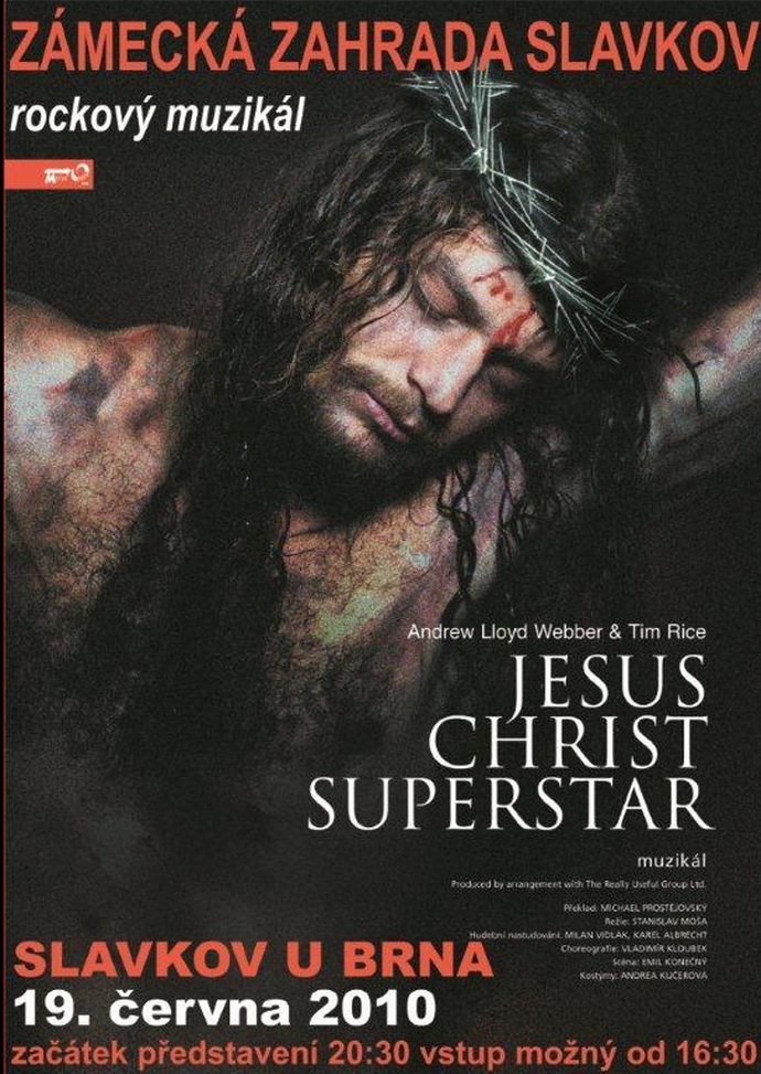 Jesus Christ Superstar pod hvzdnou oblohou...
