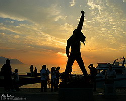 Pomnk Freddieho Mercuryho v Montreux