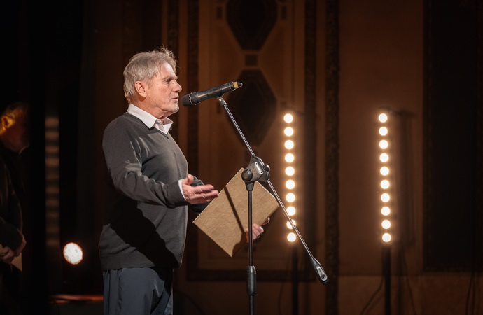 Zdenek Merta při předávání Master Prix (Foto: Vojtěch Kába)