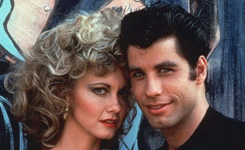 Olivia Newton-Johnová a John Travolta (Pomáda)