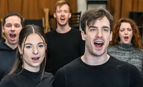 Zkou�ka muzik�lu Les Mis�rables (B�dn�ci) v MdB