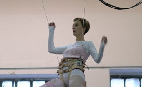 Letící Barbora Poláková