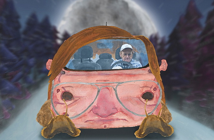Ventolin ve videoklipu Když jedu z hub