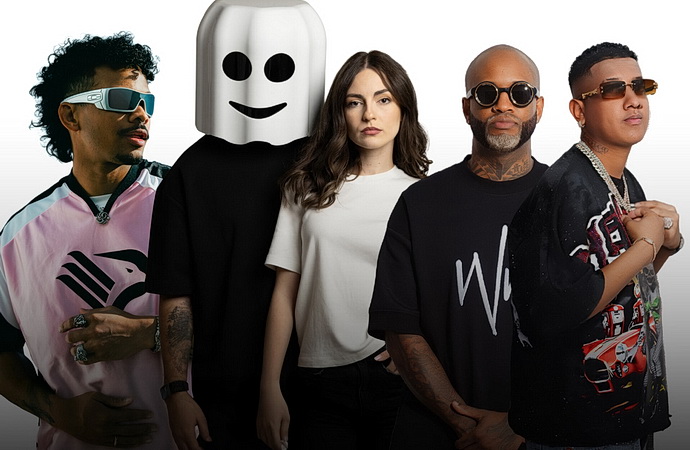 Produkce singlu Elastico (Foto: Universal)