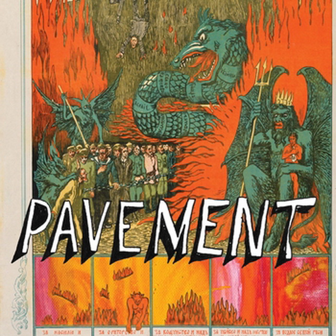 Kapela Pavement - obal CD