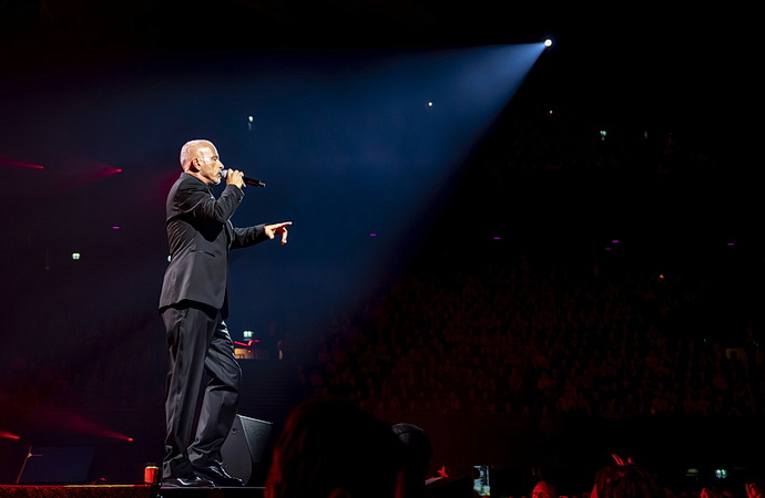 Eros Ramazzotti v Amsterdamu