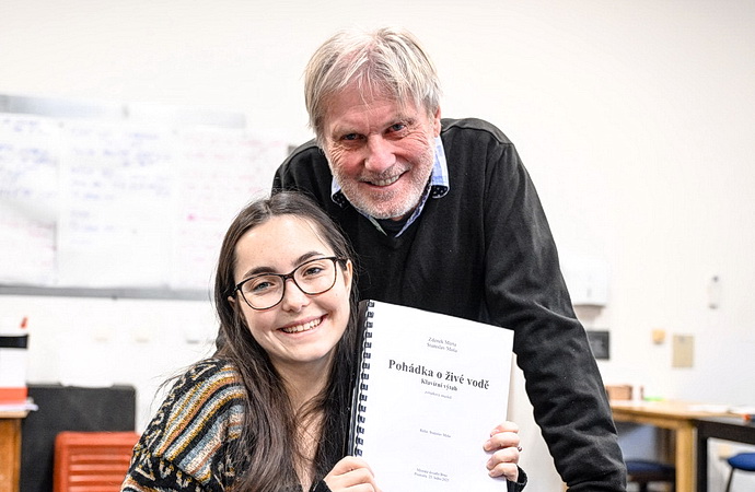 Esther Mertov a Zdenek Merta
