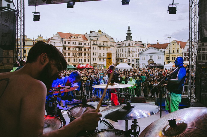 Hudba z Živé ulice v Plzni