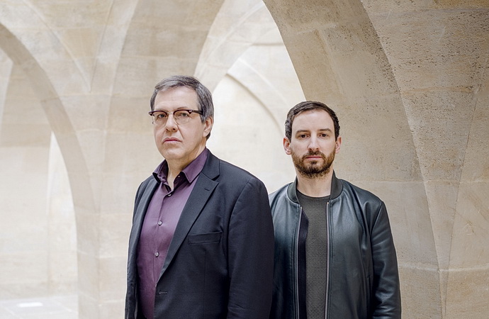 Bruce Brubaker a Max Cooper (Foto: Julien Bourgeois)