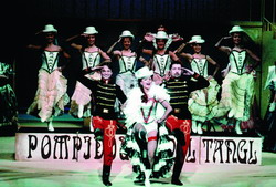 Z inscenace operety Lehká kavalerie