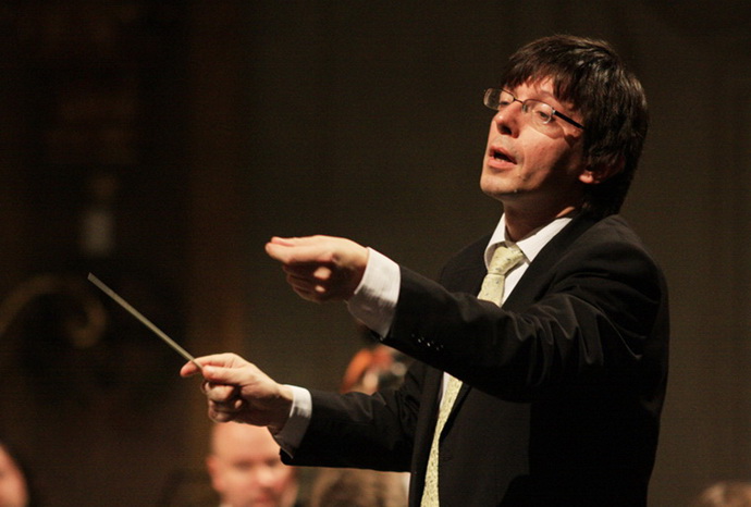 Dirigent Vclav Luks (Zdroj: L. Sojka)