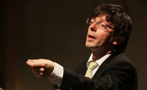 Dirigent Vclav Luks (Zdroj: L. Sojka)