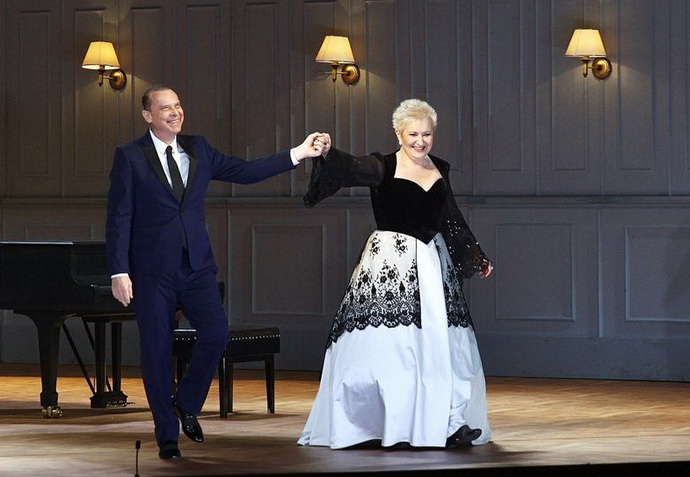 Štefan Margita a Eva Urbanová (Gala 60 v Národním divadle)