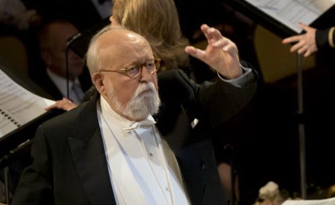 Krzysztof Penderecki a Symfonick orchestr eskho rozhlasu 