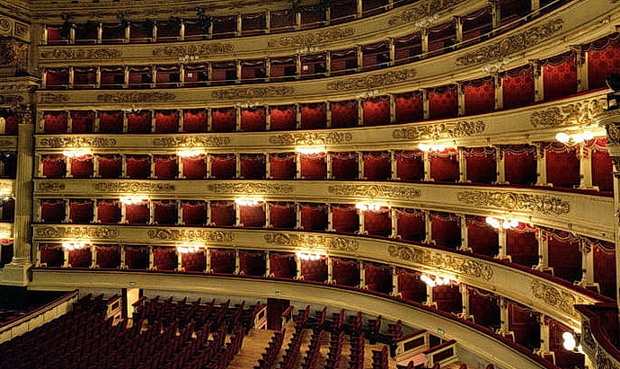 Hlediště Teatro alla Scala