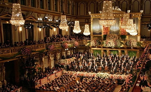 Novoro�n� koncert V�de�sk�ch filharmonik� 