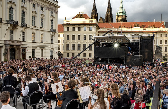 Česká filharmonie Open air 2022 (Foto: Petr Kadlec)