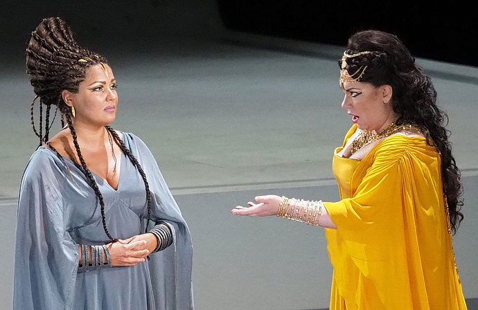 Aida ze Salcburského festivalu