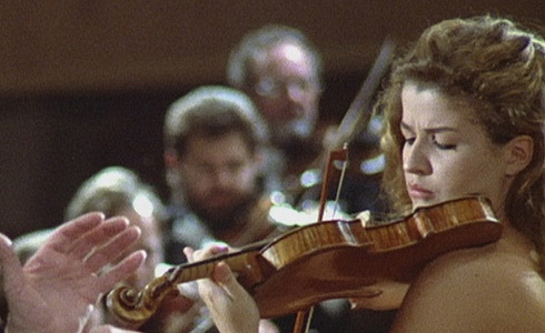 Herbert von Karajan a Anne-Sophie Mutterová