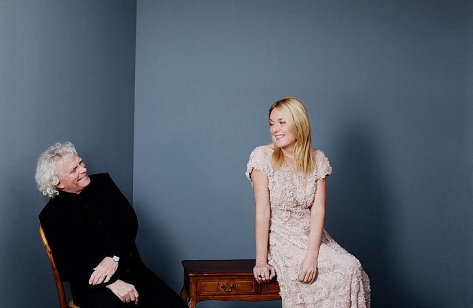 Sir Simon Rattle a Magdalena Ko�en�