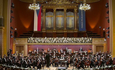 Novoro�n� koncert �esk� filharmonie 