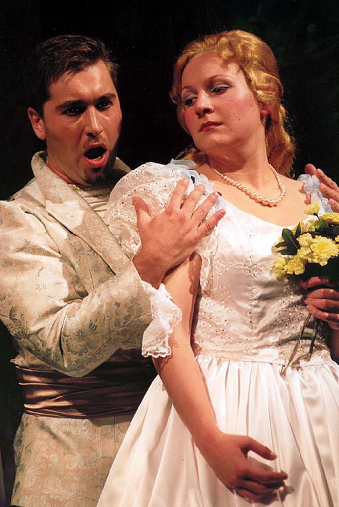 Richard Samek (Princ) a Ivana Veberov (Rusalka)