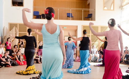 Workshop tance na festivalu Iberica