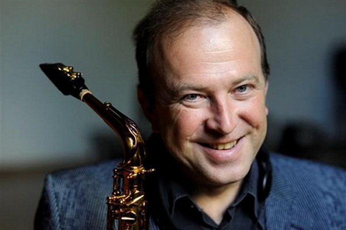 Saxofonista Philippe Portejoie