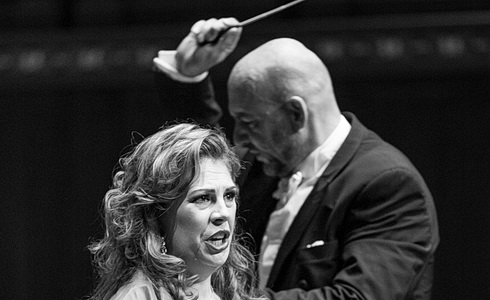 Sondra Radvanovská a Emmanuel Villaume