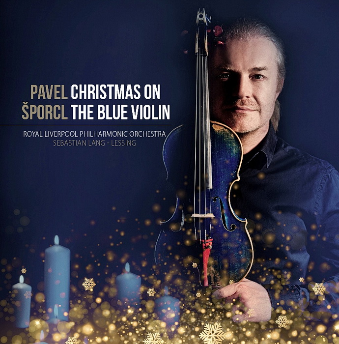 Pebal alba Christmas on the Blue Violin