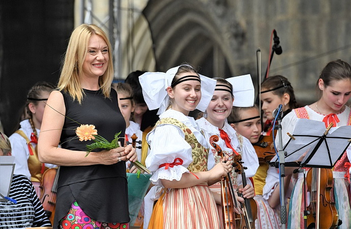 Magdalena Kožená na ZUŠ Open