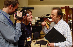 I. Chaun a J. Sommer s dirigentem Charlesem Dutoitem